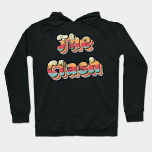 The Clash - Retro Typography Style Hoodie